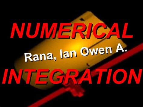 Image result for Numerical integration applications