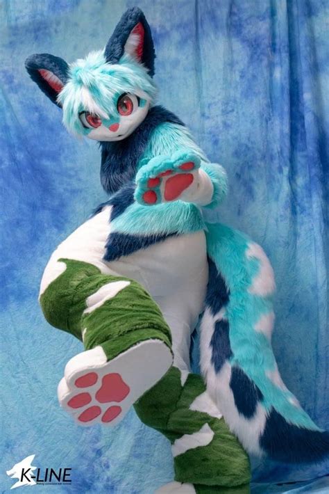 FurryWu Studio Kemono Blue Dragon Fursuit With 3D India | Ubuy