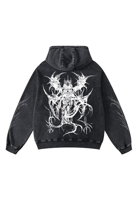 Demonish Oversized Hoodies – Hauntrex