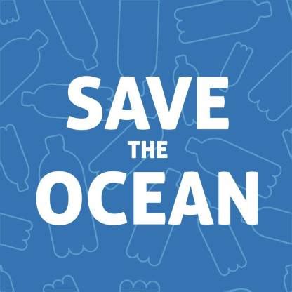 white save the ocean sticker poster|save water quotes|environment ...