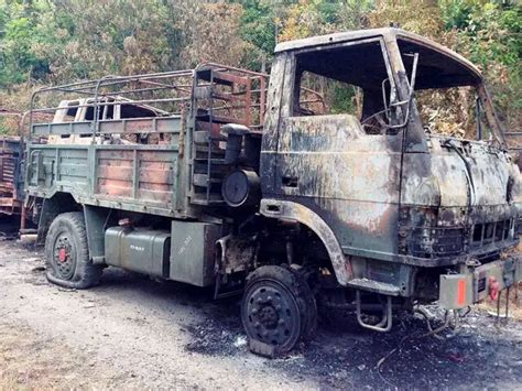 Insurgents attack army vehicle - Manipur attack on Army: Devastating ...