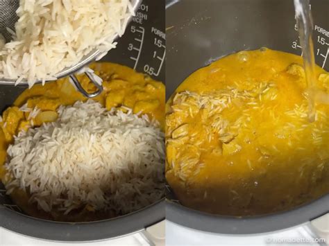 Rice Cooker Chicken Briyani - Nomadette