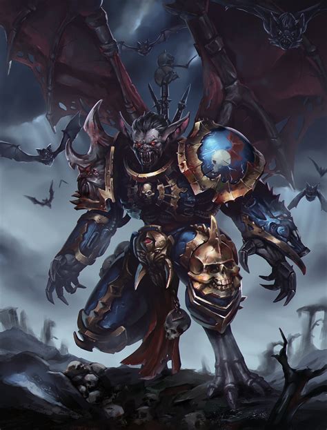 Vitaly-Perevoshikov-daemon-prince-Chaos-%28Wh-40000%29-Warhammer-40000 ...