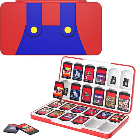 MoKo 24 Game Card Case Compatible with Nintendo Switch OLED 2021/Switc ...