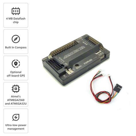 APM 2.8 Flight Controller with In-Built Compass – Robocraze