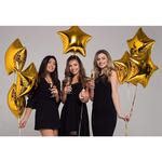 Buy Party Propz Golden Star Foil Balloons Online at Best Price of Rs 99 ...