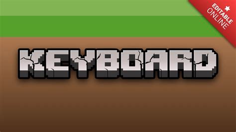 Corrupted Minecraft Text Keyboard 的图像结果