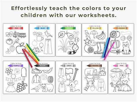 Image result for Learning Color Worksheets