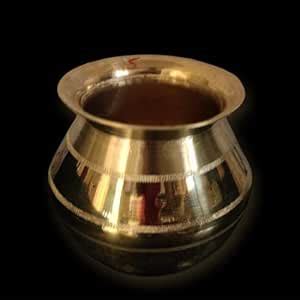 Buy Sai Traditionals Bronze Pongal Pot | Kansa Pot | Vengala Paanai | 2 ...
