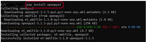 Image result for Install Openpyxl Python
