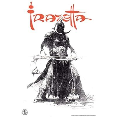 Poster Foundry Frank Frazetta Death Dealer Sketch Horror Science India ...