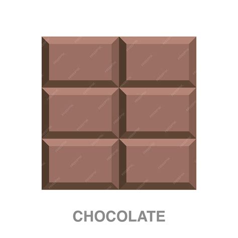 Premium Vector | Chocolate illustration on transparent background