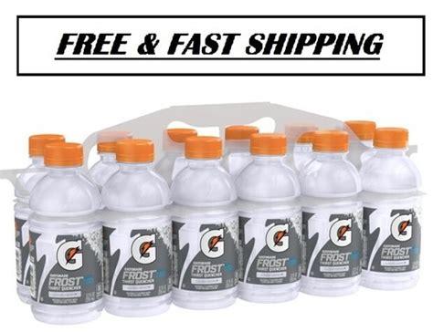 Buy 12 Count Gatorade Frost Thirst Quencher Sports Drink, Glacier ...