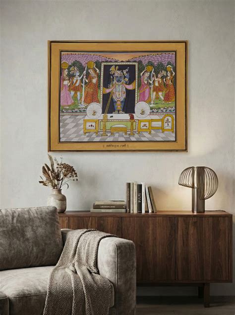Pichwai Daan Leela with Shreenathji Painting | Swadesh Online
