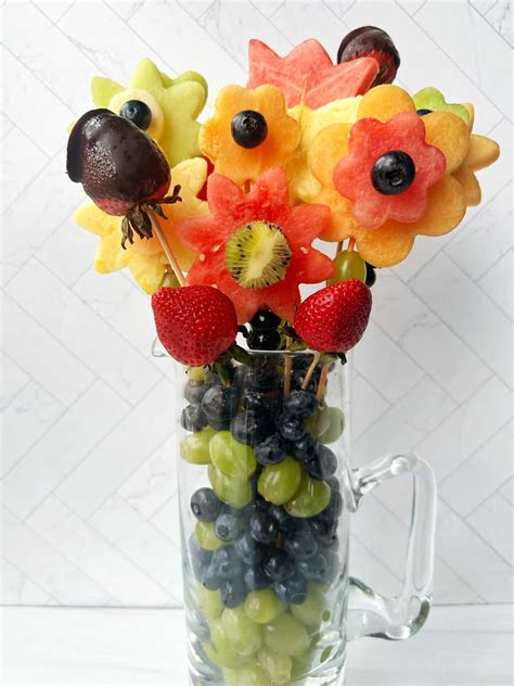 Edible Fruit Flower Arrangement Fresh Fruit Arrangements