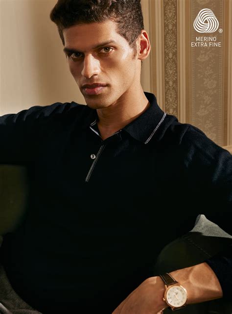 Buy 3-Noir-Merino-Polo | Casual Black Solid Polo for Men Online | Andamen