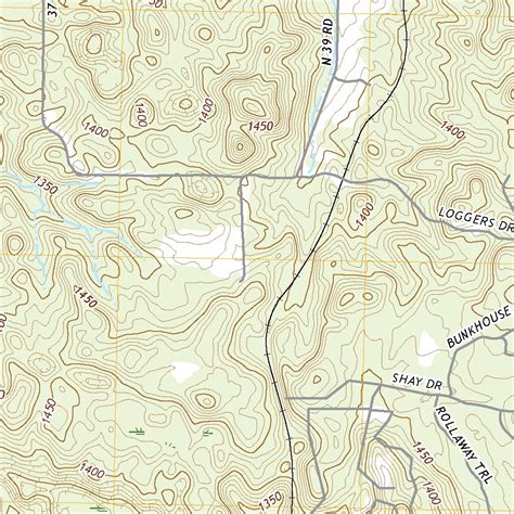 Cadillac North, MI (2019, 24000-Scale) Map by United States Geological ...