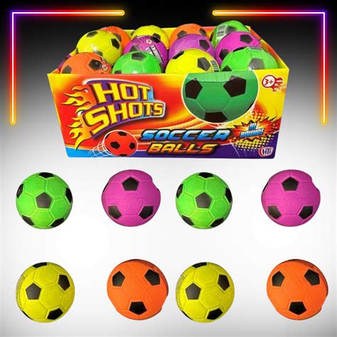 High Bounce Mini Soccer Balls (6cm) - Glowtopia