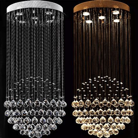 Spherical Crystal Flush Mount Chandelier – Harold Electricals