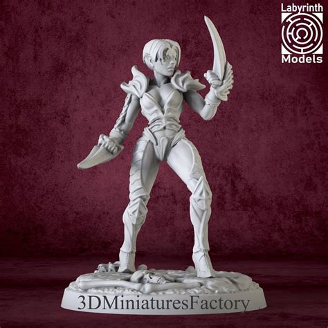 Sanguine Hunter 2 Miniature – Resin Figure for Dnd and Tabletop Rpgs - Etsy