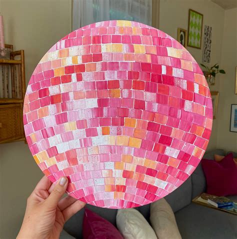 Custom Disco Ball Painting - Etsy | Diy art painting, Cute easy ...