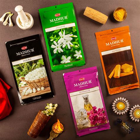 HEM Precious 5 Assorted Incense Dhoop Sticks | HEM Fragrances