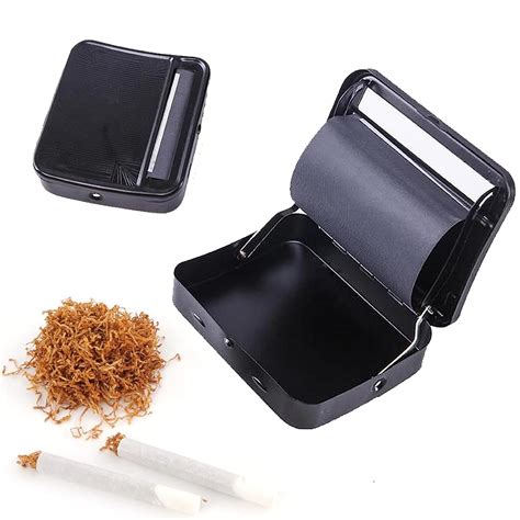Amazon.com: Cigarette Roller, 110MM Automatic Rolling Box Portable ...