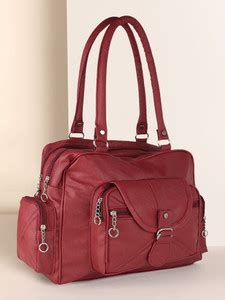 Buy Ritupal COLLECTION Women Maroon Satchel Maroon Online @ Best Price ...