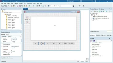 How to Connect SQL Server with Delphi Data Module 的图像结果