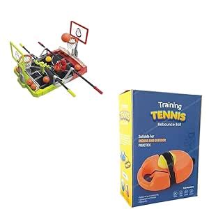 Buy OLIFIN Tennis Trainer Rebound Ball, Solo Training Kit, Portable ...