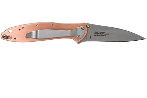 Kershaw Leek Copper 1660CU zakmes, Ken Onion design | Voordelig kopen ...
