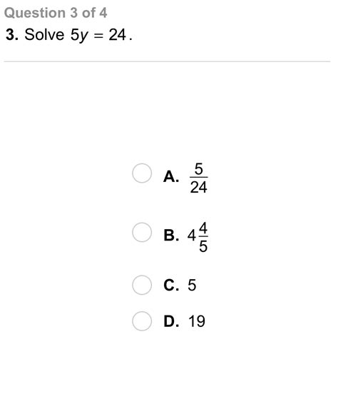 Algebra 1 2-1 Independent Practice: Solving One-Step Equations - Matt ...