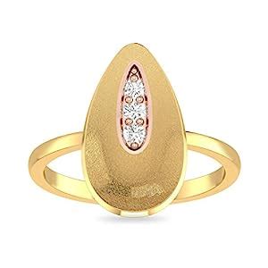 PC Jeweller The Corlene 22KT Yellow Gold Rings : Amazon.in: Jewellery