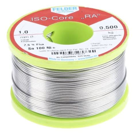 551894103037 Felder Lottechnik | Felder Lottechnik Wire, 1mm Lead Free ...