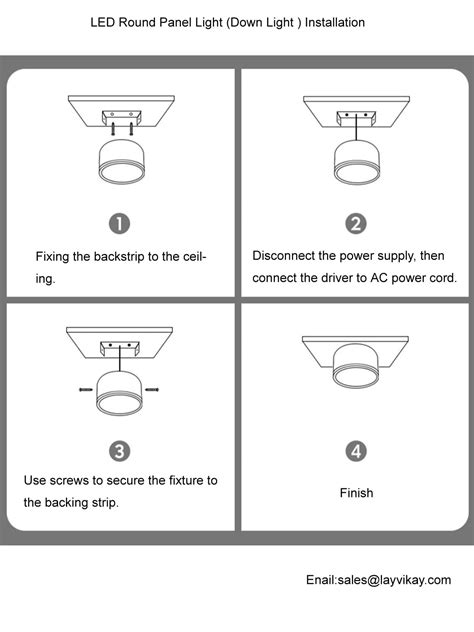 Image result for How to Install a LED Flat Panel Light