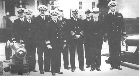 Secretary of the Navy Charles Francis Adams III, and the Top Brass at ...