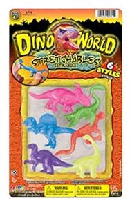 Ja-Ru Dino World Stretchy Bundle Pack (6 Pack) : Amazon.in: Toys & Games