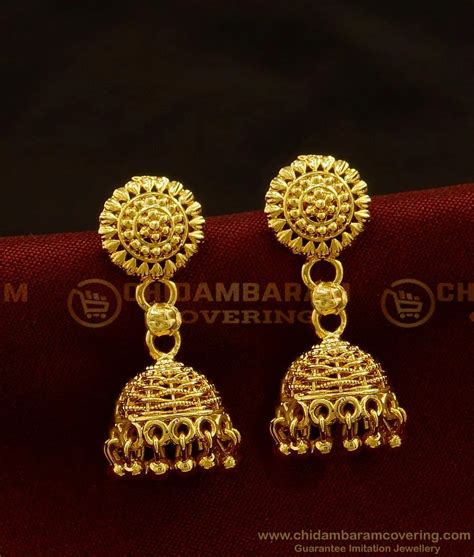 Buy New Model Jhumkas Mat Weaving Design Earring Indian Jhumkas Earring ...