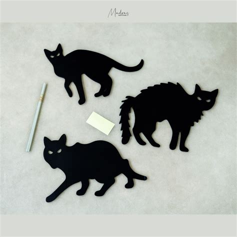 Black Cat Cutouts | Madras Prop Store