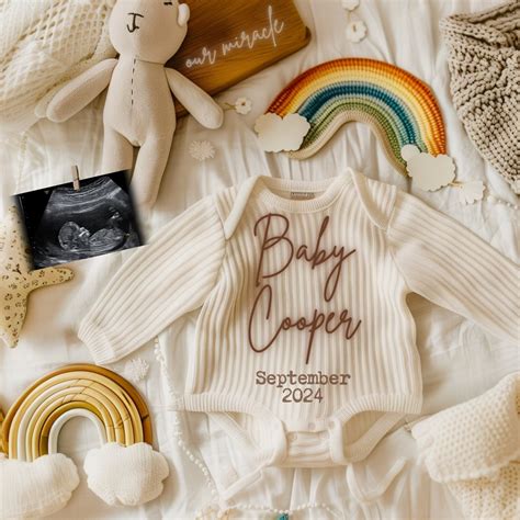 Rainbow Baby Announcement: Gender Neutral Social Media Template ...