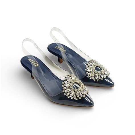 Layla Embellished Kitten heels – THE ALTER