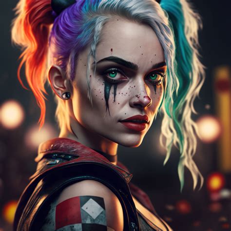 Harley Quinn (AI art) by 3D1viner on DeviantArt