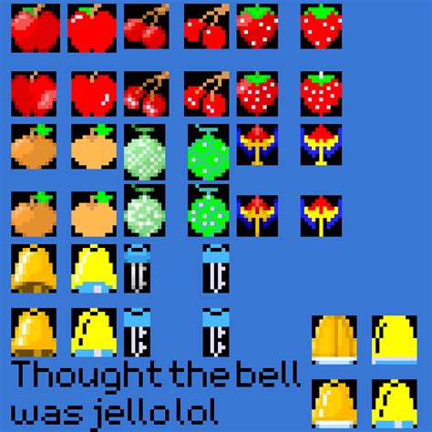 Pac Man Fruit Graphics