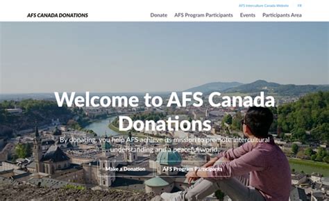 AFS Canada Donations,Best CSS, Website Gallery, CSS Galleries, Best CSS ...