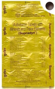 Supradyn Daily Multivitamin Tablets Price in India - Buy Supradyn Daily ...