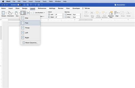 Image result for Create Columns in Word Document