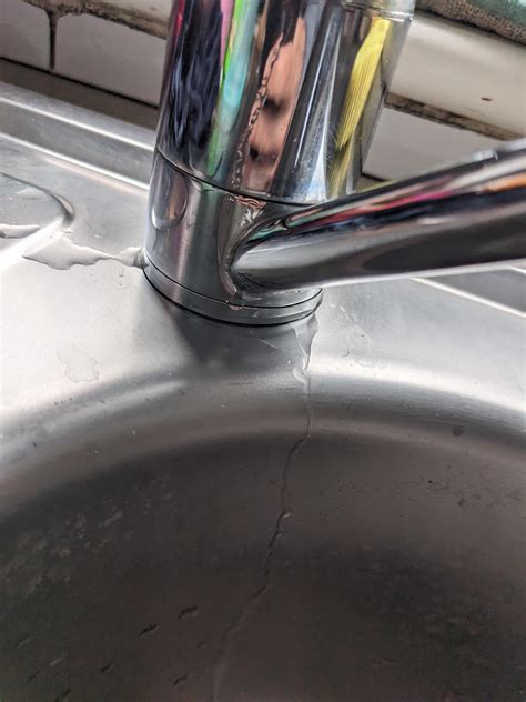 Had this very slow leak from the base of my tap and tap handle for about a week or so now. Also ...