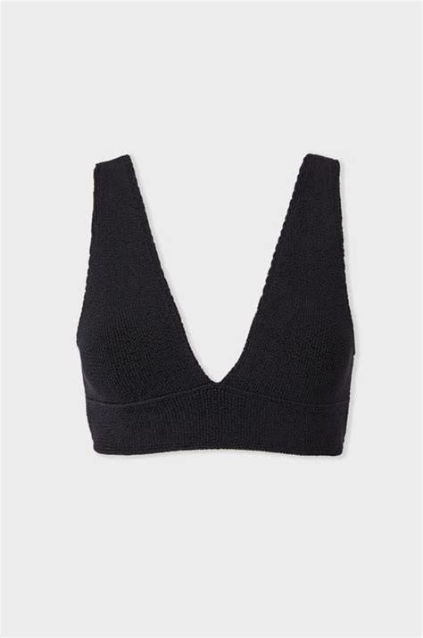 Maillot de bain 1 pièce gainant encolure carrée SCULPT NOIR - ETAM