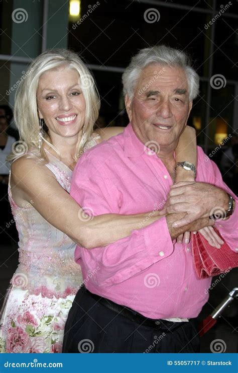 Peter Falk and Shera Danese Editorial Photography - Image of actress ...