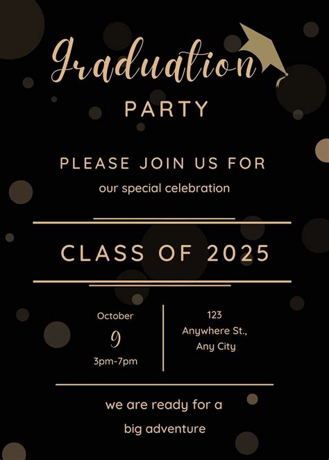 Image result for Free Printable Graduation Invitation Template